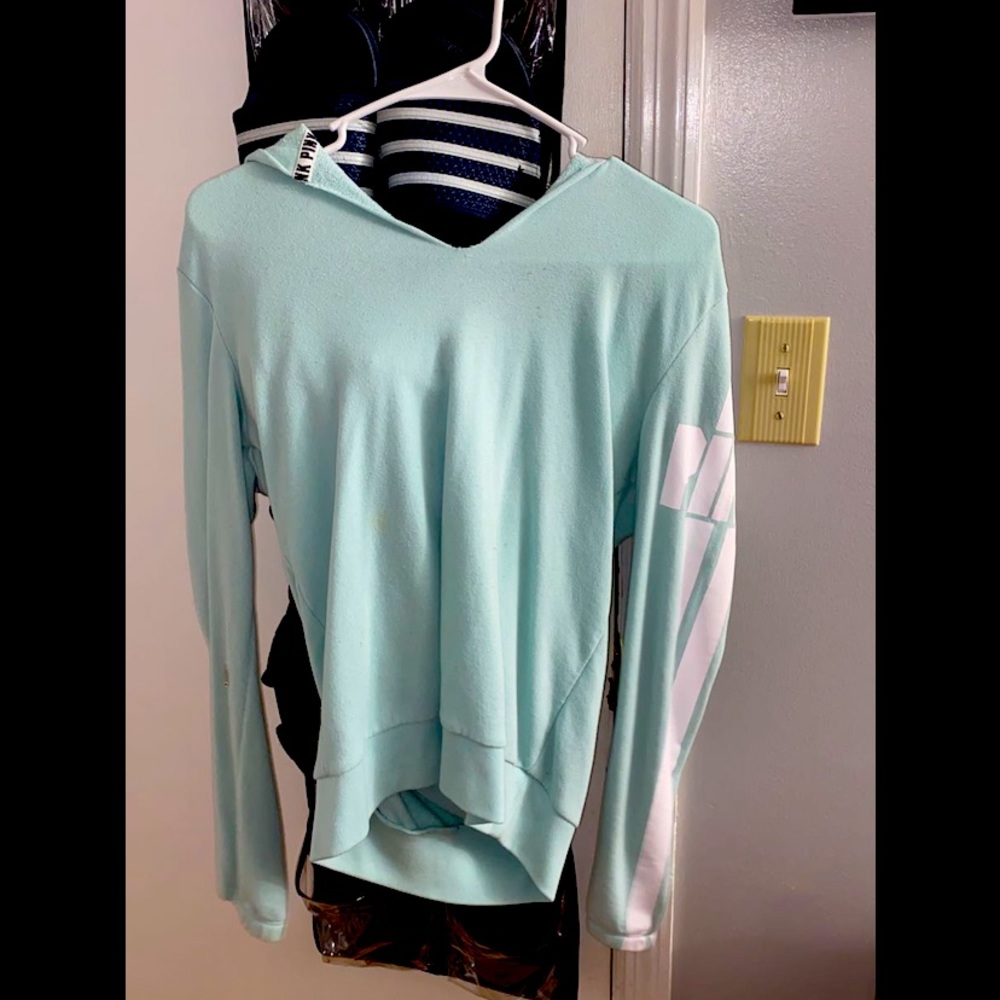 Pink hoodie